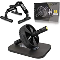 POWER GUIDANCE Rodillo para Abdominales AB Roller para Entrenar Abdominales- Musculatura y Espalda